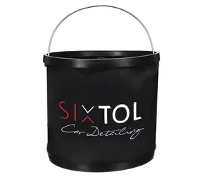 SIXTOL CAR DETAILING BUCKET 1 / Skládací kbelík na vodu pro mytí auta / 9 l 