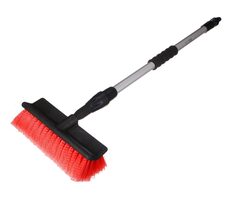 SIXTOL CAR DETAILING WASH BRUSH 1 / Teleskopický průtokový kartáč na mytí auta / 70-120cm 