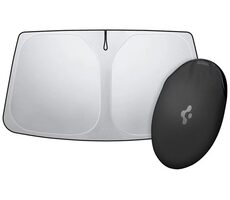 Spigen Tesla sluneční clona na přední čelní sklo pro Tesla Model X černá