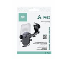 iPEAX CLIP-1 Držák telefonu na palubní desku auta černá