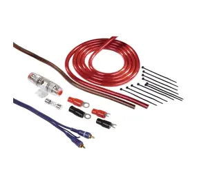 Hama auto HiFi kabelový set / propojovací kabel / 20 A / 6 mm