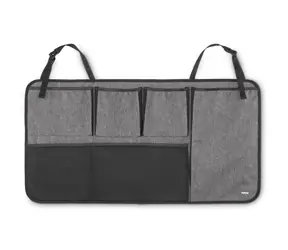 Hama organizér do kufru auta šedá-černá / připevnění na zadní stranu zadních sedadel / polyester