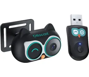 Ottocast Cabin Care CA520 černá / Bezdrátový adaptér / Carplay / Kamera pro zadní sedadla