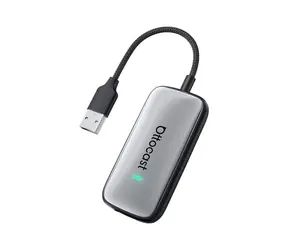 Ottocast Play2Video Plus šedá / Bezdrátový adaptér / Carplay&Android / 4+32GB