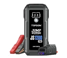 TOPDON Car Jump Starter JumpSurge 1200 PRO / 10000 mAh / 2xUSB-A / USB-C / DC Jack