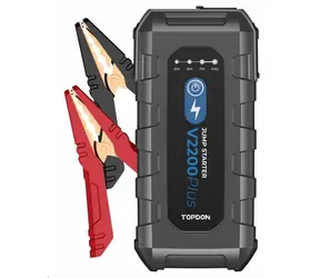 TOPDON Car Jump Starter V2200Plus / 16000 mAh / 2xUSB-A / USB-C / DC Jack