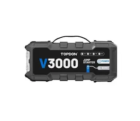 TOPDON Car Jump Starter V3000 / 24000 mAh / 2xUSB-A / USB-C / DC Jack
