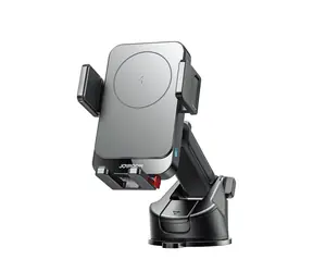 Joyroom JR-ZS241S černá / Držák telefonu do auta / na palubní desku / s bezdrátovým nabíjením