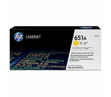 HP 651A originální toner CE342A / LJ Enterprise 700 color M775DN / 16.000 stran / Žlutá