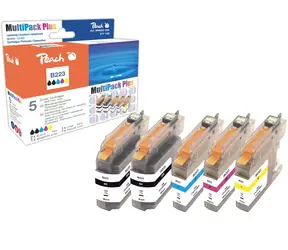 Peach alternativní cartridge Brother LC-227XL a 225XL / Brother MFC-J4620 / s čipem / Multi Pack Plus