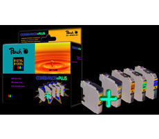Peach alternativní cartridge Brother LC-125XL a LC-127XL / Brother DCP-J4110W / Combi Pack Plus