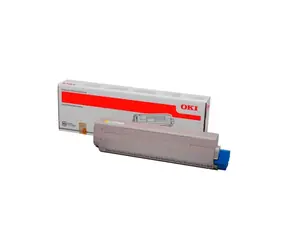 OKI 45862837 originální toner / MC873 / 7.300 stran / Žlutá
