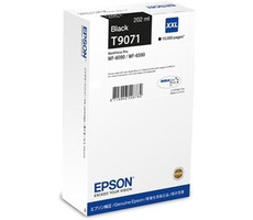Epson T9071 XXL cartidge černá / pro WorkForce Pro / 202 ml