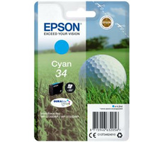 Epson Singlepack Cyan 34 Durabite Ultra Ink azurová / Inkoust do tiskárny / 4.2ml / 300 stran