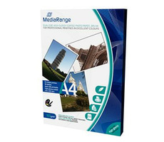 MediaRange A4 oboustranně lesklý fotopapír 50 listů 160g / inkoust