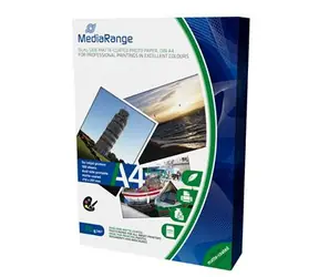 MediaRange A4 oboustranně matný fotopapír 100 listů 140g / inkoust