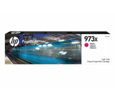 HP 973X originální cartridge purpurová  / PageWide Pro 452 & 477   / až 7000 stran