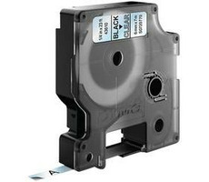 Dymo páska D1 6 mm x 7 m černá na průhledné