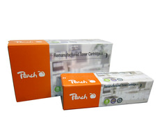 Peach remanufactured alternativní toner HP 201A (CF401A) modrá / HP LJ M252 / MFP M277 / 1400 stran 