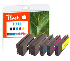 Peach remanufactured alternativní cartridge HP 711 MultiPack Plus