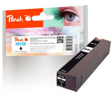 Peach remanufactured alternativní cartridge HP 973XL (L0S07AE) černá / 183 ml / new chip