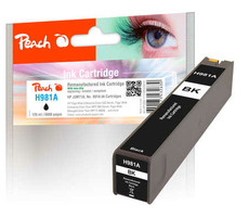 Peach remanufactured alternativní cartridge HP 981A (J3M71A) černá / new chip