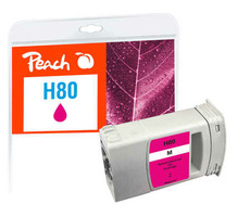 Peach remanufactured alternativní cartridge HP 80 (C4873A) purpurová / 175 ml / new chip