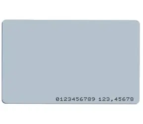 OEM RFID-CARD-NFC Bezkontaktní ISO karta RFID NFC/ISO14443 / 13,56 MHz / NTAG203 / bílá