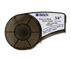 BRADY BMP21 Series označovací páska / černobílá/ 4.9m x 19mm / odolná / pro BMP21, LABPAL a IDPAL