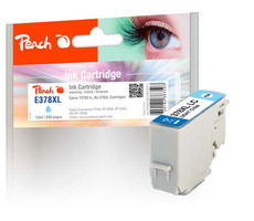 Peach 378XL alternativní cartridge světlá modrá / pro Expression Photo XP 8000 / 13ml