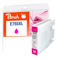 Peach T7553 755XL kompatibilní cartidge fialová / pro WorkForce Pro WF-8090 DW Series / 70 ml