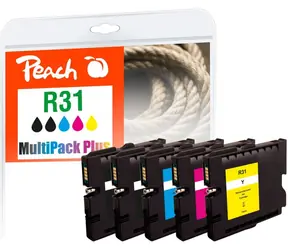 Peach kompatibilní cartridge GC31 MultiPack Plus / pro Ricoh Aficio GX e2600