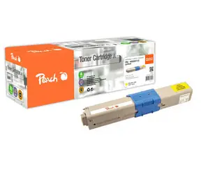Peach Remanufactured alternativní toner OKI 46508709 žlutá / pro C332 / 3000 stran