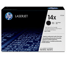 HP 14X originální toner černá / pro HP LaserJet Enterprise 700 M712 & M725 / 17.500 stran