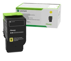 Lexmark 78C20YE originální smluvní toner žlutá / pro CS421dn & CS521dn & CS622de & CX421adn / 1.400stran