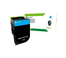 Lexmark 702CE Korporátní tonerová kazeta modrá / 1.000 stran