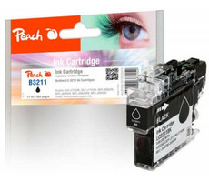 Peach alternativní cartridge Brother LC-3211 černá / pro DCP-J772 & MFC-J890 / 11ml / new chip