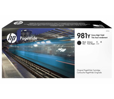 HP originální inkoustová náplň 981Y černá / pro HP PageWide Enterprise Color 556dn & 556xh / 343.5ml