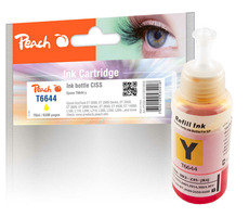 Peach T6644 alternativní inkoust žlutá / pro Epson L1455 & L605 & L655 & EcoTank ET-4550 & L1455 / 70 ml 