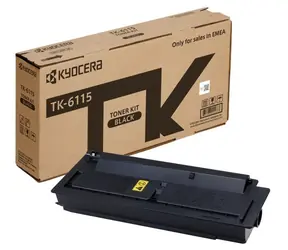 Kyocera TK-6115 Toner černá / pro  M4125idn a M4132idn / výtěžnost až 15.000 stran