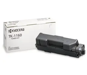 Kyocera TK-1160 Toner černá / pro Ecosys P2040dn dw / výtěžnost až 7.200 stran