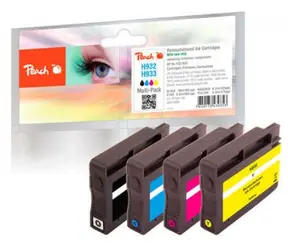 Peach 932 alternativní cartridge Multi-Pack / HP OFFICEJET 6100 / 1x16 3x8.5ml