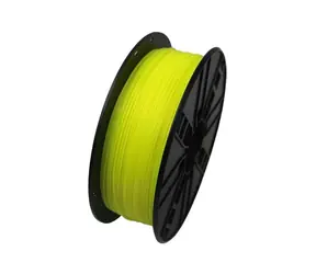 Gembird 3DP-PLA1.75-01-FY Filament PLA fluorescenční žlutá / struna pro 3D tiskárnu / PLA / 1.75mm / 1kg