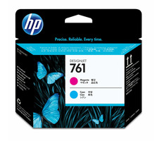 HP 761 (CH646A) originální tisková hlava fialová - modrá / pro HP DesignJet T7100 & T7200
