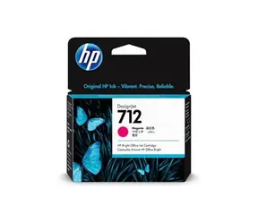 HP 3ED68A originální cartridge 712 fialová / HP DesignJet Studio 24" / 29 ml