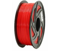 XtendLan PETG filament zářivě-červená / struna pro 3D tiskárnu / PETG / 1.75mm / 1kg   