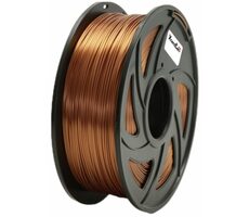 XtendLan PLA filament cihlově-hnědá / struna pro 3D tiskárnu / PLA / 1.75mm / 1kg   