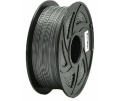XtendLan PLA filament stříbrná / struna pro 3D tiskárnu / PLA / 1.75mm / 1kg   