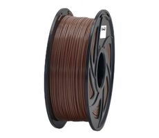 XtendLan PLA filament hnědá / struna pro 3D tiskárnu / PLA / 1.75mm / 1kg   