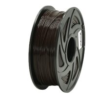 XtendLan PLA filament černá / struna pro 3D tiskárnu / PLA / 1.75mm / 1kg   